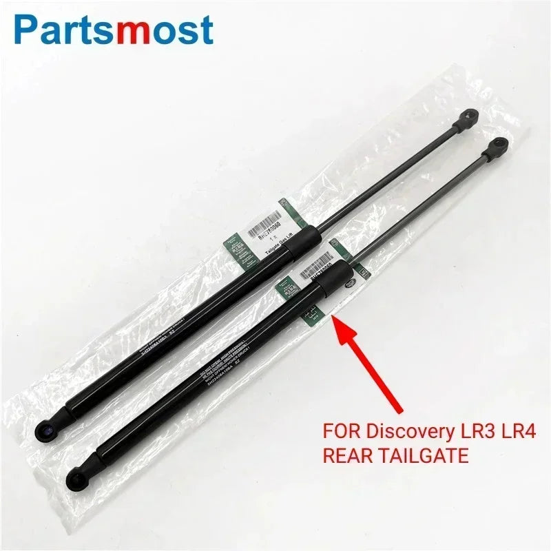 2pcs of Gas Lifts for Land Rover Discovery LR3 LR4 Bonnet Gas Spring LR009106 BKK780010 Tailgate Strut BHE780060 780012 LR086368