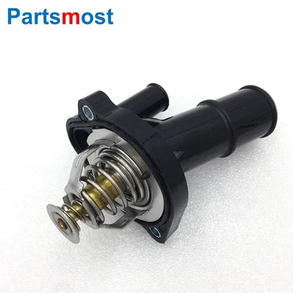 2.0L Petrol Coolant Thermostat & Housing for LAND ROVER Freelander 2 Evoque Range Rover Discovery Sport Ford Thermostat LR027158