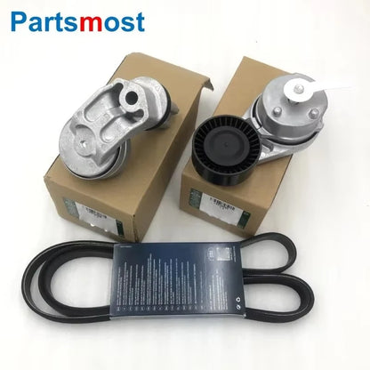 3.0L Diesel Twin Turbo Engines Alternator Belt Tensioner Pulley For Land Rover Discovery LR4 LR071408 6PK2067S LR013506 LR079293