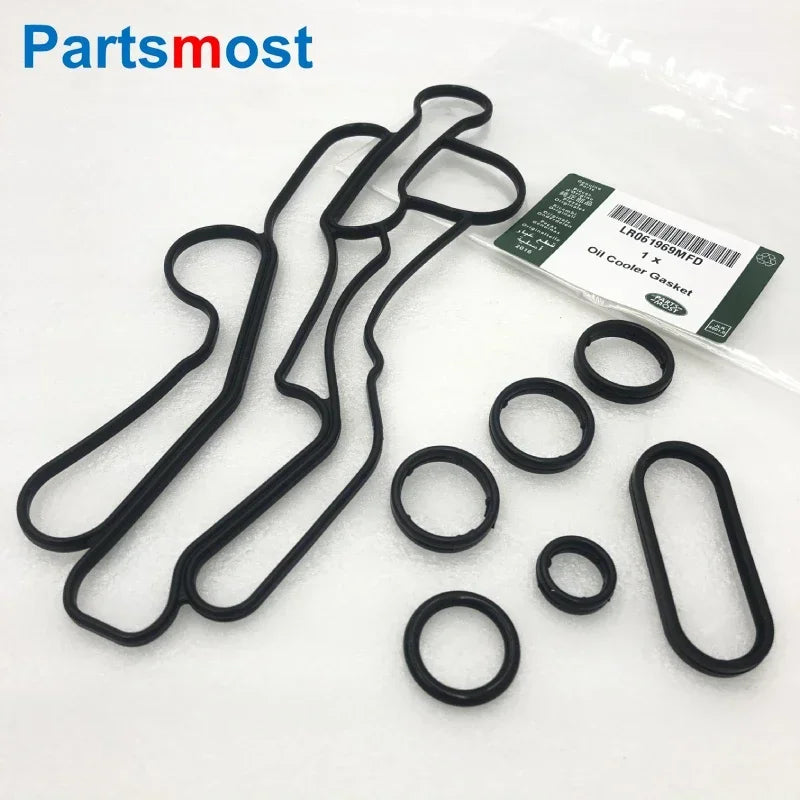 O'RING GASKET SET OF OIL COOLER LR013149 LR040738 LR061969 FOR LAND ROVER DISCOVERY 4 RANGE ROVER SPORT 3.0 V6 LR013151 161 162