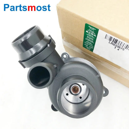 New 3.0L Diesel Coolant Thermostat Housing Assembly for Land Rover Discovery LR4 Range Rover RR Sport Water Outlet Pipe LR033675