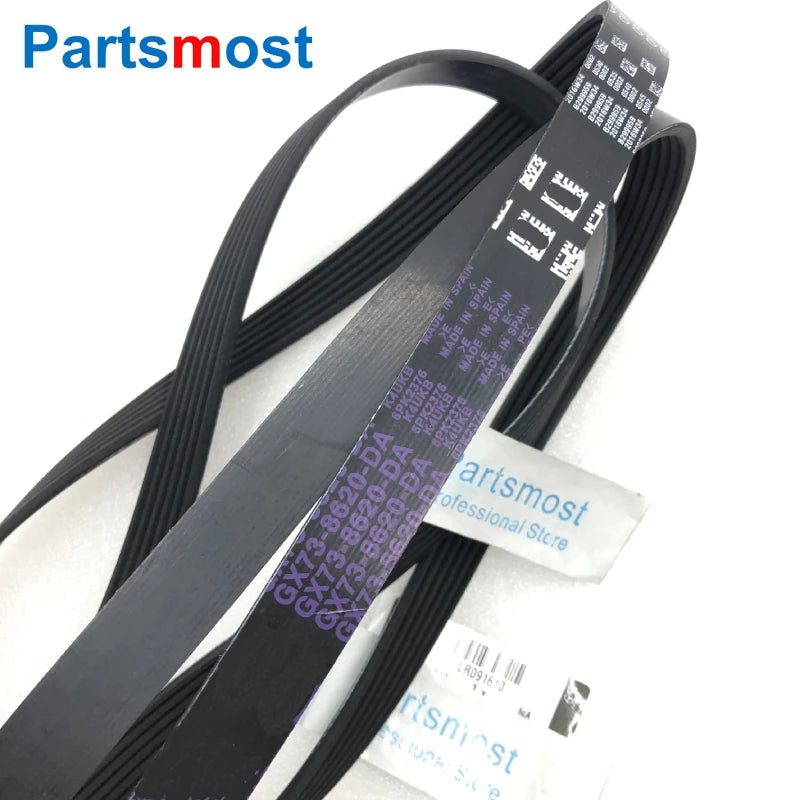 3.0 V6 PETROL ENGINE DRIVE BELT FOR LAND ROVER DISCOVERY V L462 RANGE ROVER VELAR JAGUAR XJ F-TYPE XE XF F-PACE T2H3354 LR091610