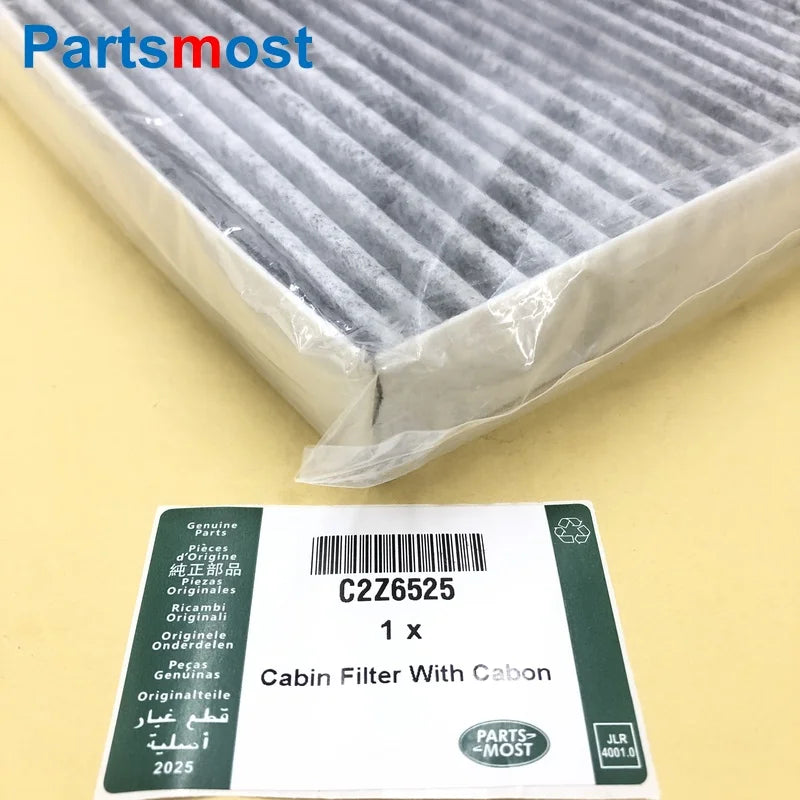 3.0 DIESEL CABIN FILTER FOR JAGUAR XF SPORTBRAKE 2009-2015 XJ X250 X351 2010-19 XFR 2010-15 XJR575 2018-19 POLLEN FILTER C2Z6525