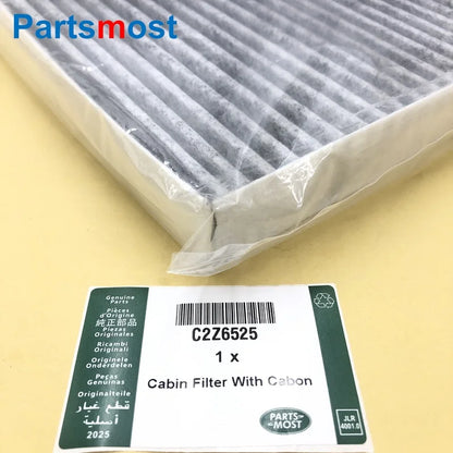 3.0 DIESEL CABIN FILTER FOR JAGUAR XF SPORTBRAKE 2009-2015 XJ X250 X351 2010-19 XFR 2010-15 XJR575 2018-19 POLLEN FILTER C2Z6525