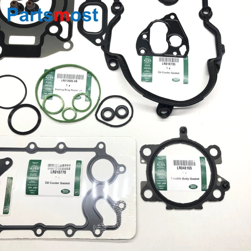3.0 PETROL ENGINE OVERHAUL GASKET SET FOR RANGE ROVER SPORT DISCOVERY VELAR LR105300 105301 LR041681 41868 41869 043721 LR078819