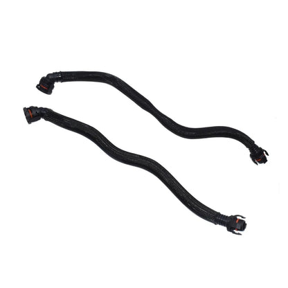 CRANKCASE VENT BREATHER HOSE KIT FOR BMW X5 X6 50iX 750i 750Li 750iX 750LiX 11157646086 11157646087 OR 11157575640 11157575641