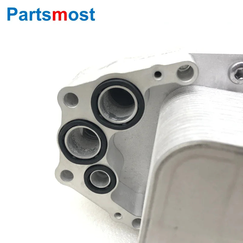 3.0 V6 DIESEL OIL COOLER WITH O'RING GASKETS FOR LAND ROVER DISCOVERY 4 RANGE ROVER RR SPORT OIL RADIATOR BASE LR013149 LR040738