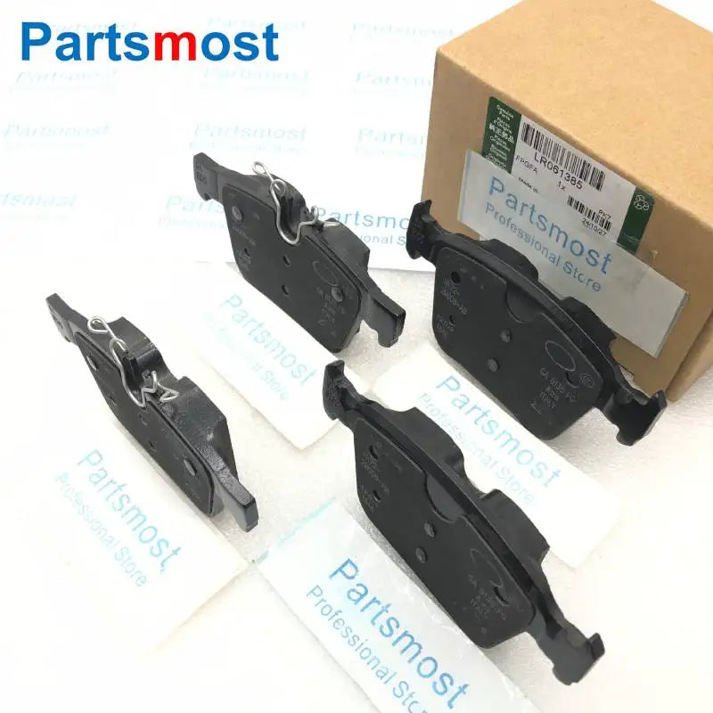 REAR BRAKE PADS FOR LAND ROVER RANGE ROVER EVOQUE 2012-2018 DISCOVERY SPORT NEW RR EVOQUE 2019 JAGUAR LR061385 LR110327 LR123519