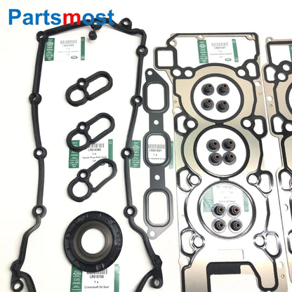 3.0 PETROL ENGINE OVERHAUL GASKET SET FOR RANGE ROVER SPORT DISCOVERY VELAR LR105300 105301 LR041681 41868 41869 043721 LR078819