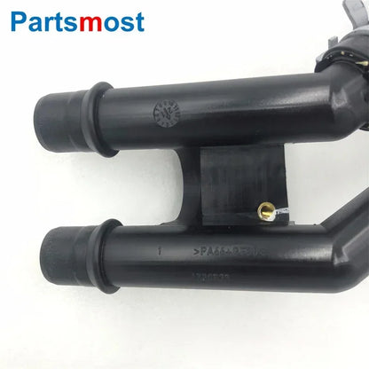 4.4L V8 Diesel Thermostat Water Pipe for Land Rover Range Rover 2010-2012 2013- RR Sport 2014- Coolant Hose LR022718 / LR022730
