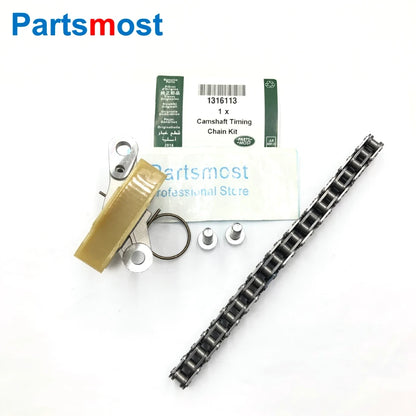 CAMSHAFT TIMING CHAIN & TENSIONER KIT FOR 2.7 3.0 DIESEL LR3 RANGE ROVER SPORT NEW DISCOVERY VELAR JAGUAR XF XJ C2S30215 1316113