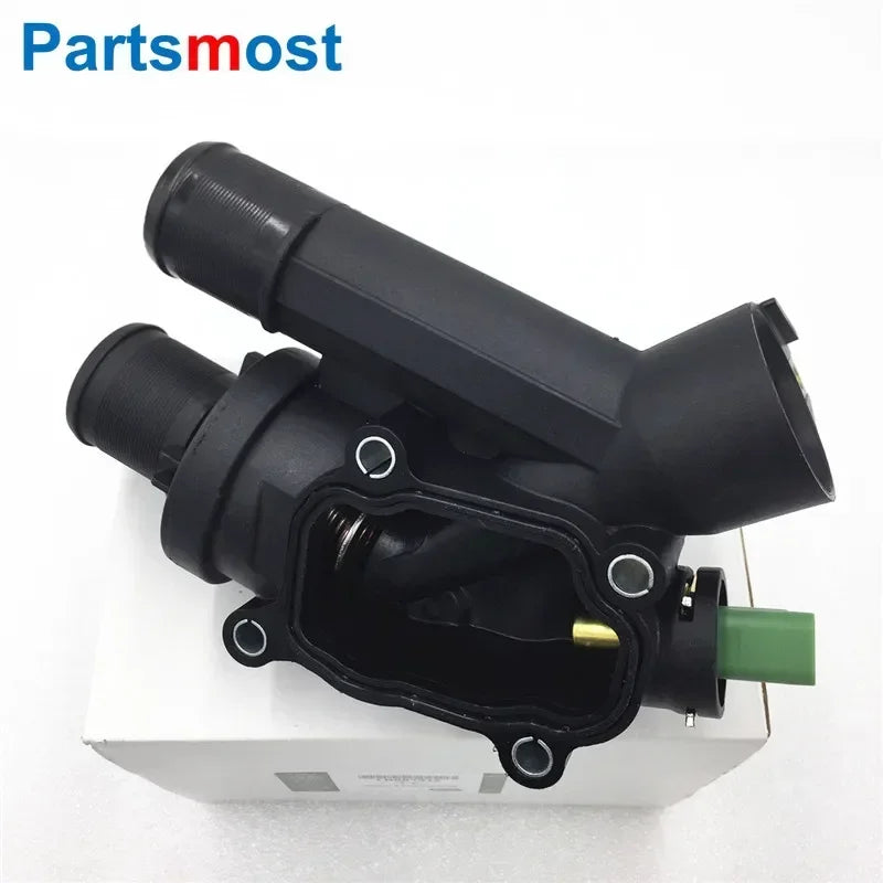 BR DDP LR001312 Coolant Thermostat Housing for 2.2 Diesel Engine Land Rover Freelander 2 Evoque Discovery Sport Jaguar C2S44028