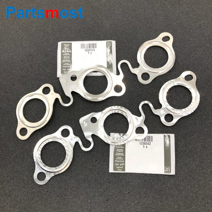 EXHAUST MANIFOLD GASKET FOR 2.7L 3.0L V6 DIESEL LAND ROVER DISCOVERY 3 LR4 RANGE ROVER SPORT VELAR JAGUAR XF XJ C2S30281 1336543