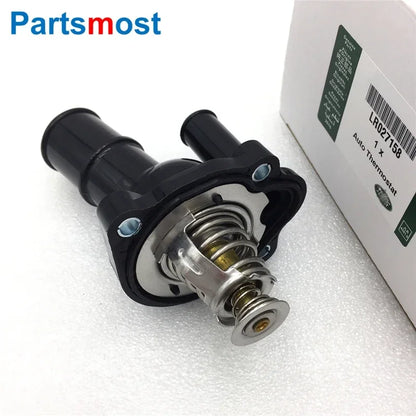 2.0L Petrol Coolant Thermostat & Housing for LAND ROVER Freelander 2 Evoque Range Rover Discovery Sport Ford Thermostat LR027158