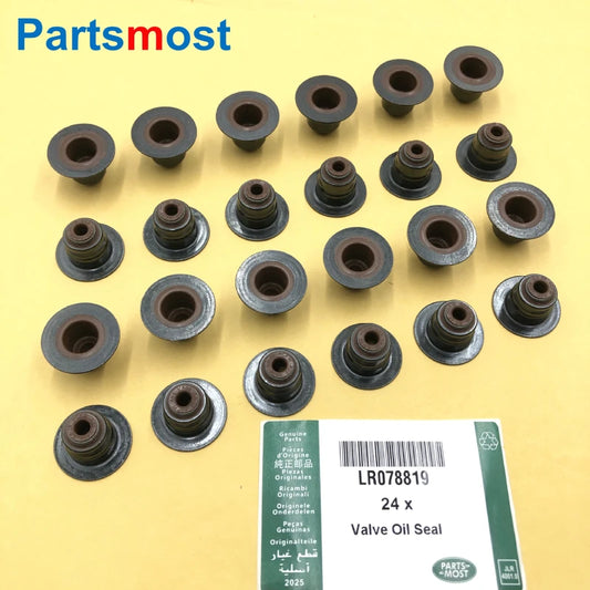 3.0 5.0 PETROL 24x 32x VALVE STEM SEALS FOR LAND ROVER RANGE ROVER RR SPORT DISCOVERY 4 VELAR DEFENDER JAGUAR LR010753 LR078819