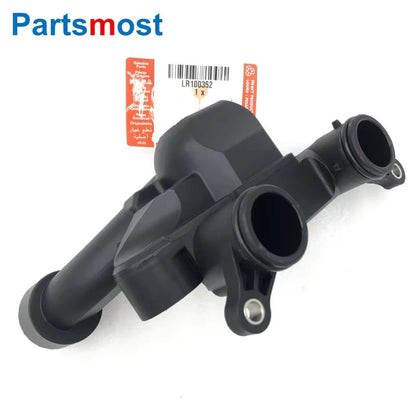 5.0L S/C V8 FRONT COOLANT WATER CONTROL VALVE PIPE FOR LAND ROVER RANGE ROVER 2013- RR SPORT 14- JAGUAR F-PACE AJ814004 LR100352