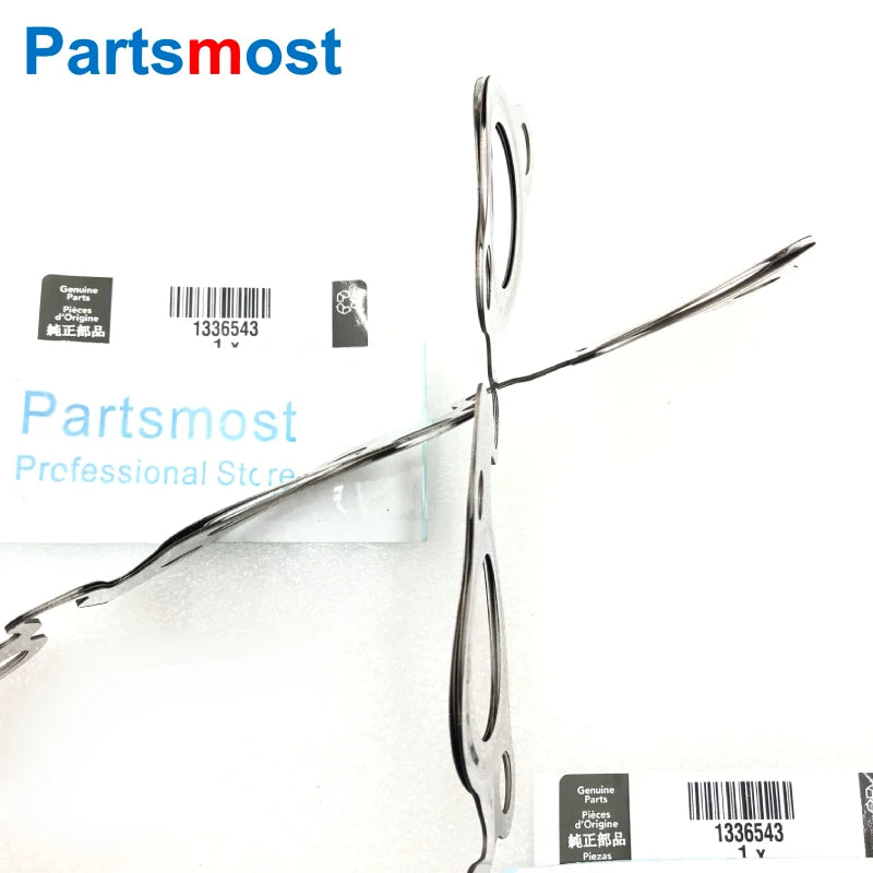 EXHAUST MANIFOLD GASKET FOR 2.7L 3.0L V6 DIESEL LAND ROVER DISCOVERY 3 LR4 RANGE ROVER SPORT VELAR JAGUAR XF XJ C2S30281 1336543