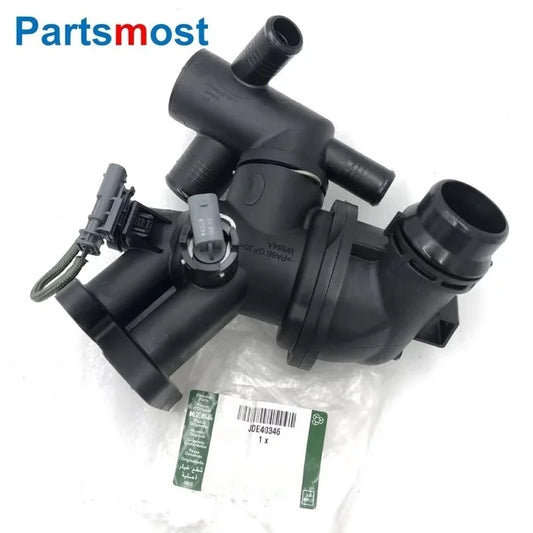 2.0L Turbo Diesel Coolant Thermostat for Range Rover Evoque 2012- Discovery Sport Jaguar E-Pace 2017 JDE40346 LR073694 LR105975