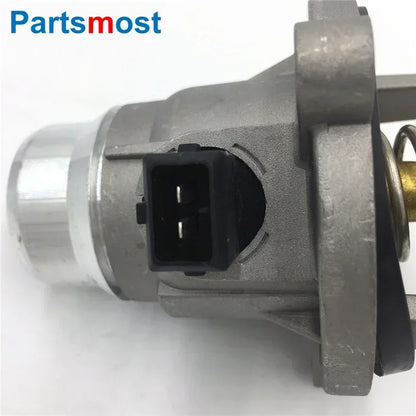 Aluminium Thermostat Housing Assembly For BMW E53 E60 E63 64 65 66 E70 E71 X5 X6 545i 550i 645i 650i 745 750 7502779 11537586885