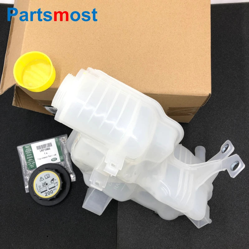 BR DDP LR020367 Radiator Coolant Overflow Container for Land Rover Discovery 3 4 Range Rover Sport Expansion Tank Lid LR010965