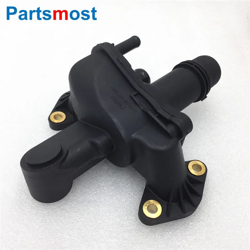 Thermostat Housing Kit for Land Range Rover Sport Discovery LR3 4 2.7 3.0 Diesel Jaguar XF Water Outlet Pipe 4H2Q8592BF LR073372