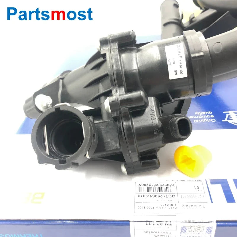 New Thermostat Housing for Mercedes-Benz M274 E16 M274 E20 Coolant Water Pump Thermostat MAHLE TM97103 A2742004200 A2742000115