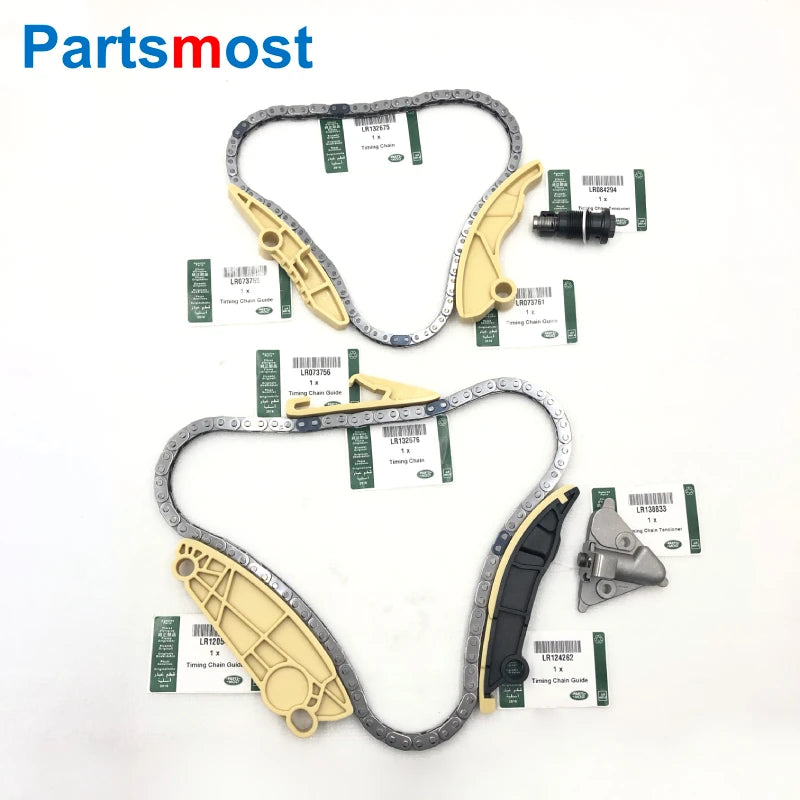 2.0 Diesel AJ200D Timing Chain Guide arm kit for RR Sport Velar Evoque LR073755 756 761 120540 124262 084294 138833 132675 32676