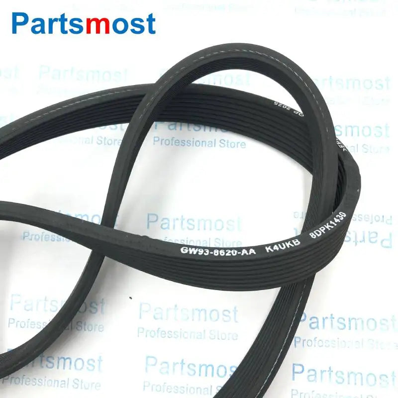 3.0 5.0 PETROL SECONDARY DRIVE BELT FOR RANGE ROVER 2013 RR SPORT 2014 ALL NEW DISCOVERY 4 DEFENDER 20- JAGUAR JDE37859 LR071040