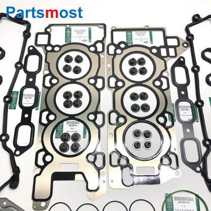 3.0 PETROL ENGINE OVERHAUL GASKET SET FOR RANGE ROVER SPORT DISCOVERY VELAR LR105300 105301 LR041681 41868 41869 043721 LR078819