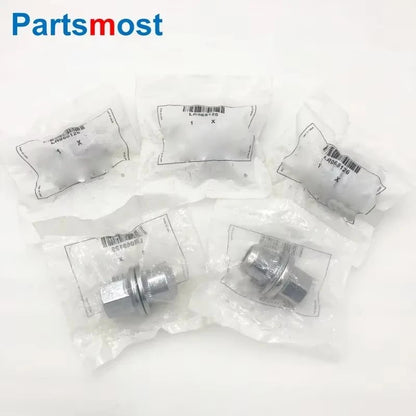 Set of 5pcs Alloy Wheel Lug Nut for Land Rover Range Rover RR Sport Discovery LR3 LR4 Wheel Nut RRD500290 500510 500590 LR068126