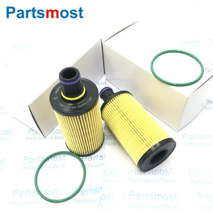 3.0L V6 OIL FILTER & SEAL FOR LAND ROVER DISCOVERY 3 LR4 RANGE ROVER RR SPORT NEW DEFENDER JAGUAR F-FACE XF XJ T2R47312 LR133455