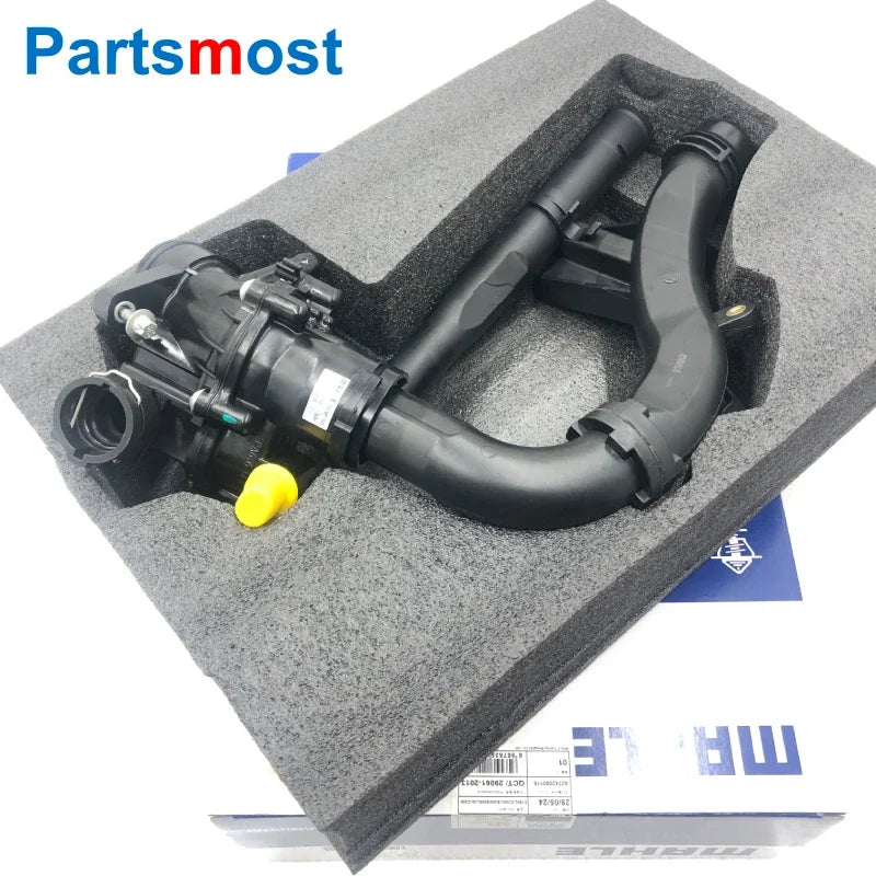 New Thermostat Housing for Mercedes-Benz M274 E16 M274 E20 Coolant Water Pump Thermostat MAHLE TM97103 A2742004200 A2742000115