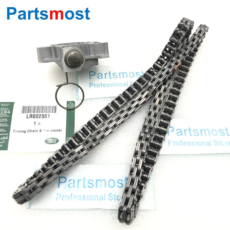 3.2L PETROL TIMING CHAIN TENSIONER & GUIDE ARMS KIT FOR VOLVO S60 S80 XC70 XC90 30759065 30759064 FREELANDER 2 LR002551 LR002552