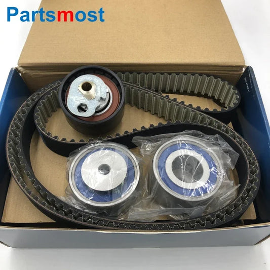 3.0 Diesel Double Turbo Timing Belt Suit With Idler Pulley 1311306 for Discovery LR4 Range Rover RR Sport Velar KTB1149 LR078913