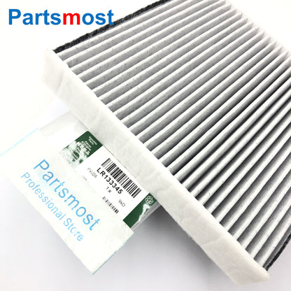 CABIN POLLEN FILTER FOR LAND ROVER ALL NEW DISCOVERY 5 2017- DEFENDER 90 DEFENDER 110 2020- ODOUR & PARTICLES FILTER LR133345