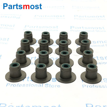 1.5 I3 2.0 3.0 I6 PETROL 16x VALVE STEM SEAL FOR LAND ROVER RANGE ROVER SPORT 14- NEW DISCOVERY SPORT VELAR EVOQUE 19- LR116489