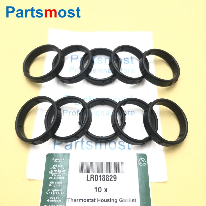 Thermostat Housing Gasket for 2.7 3.0 Diesel Discovery 3 4 Range Rover Sport Velar Jaguar XF Water Pipe O-ring 1341370 LR018829