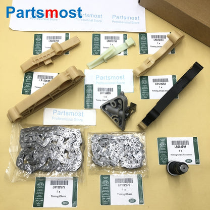 2.0 Diesel AJ200D Timing Chain Guide arm kit for RR Sport Velar Evoque LR073755 756 761 120540 124262 084294 138833 132675 32676