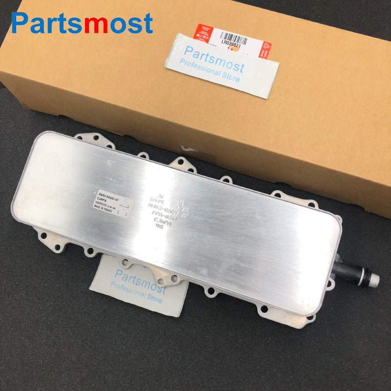 5.0 V8 PETROL OIL COOLER ASSEMBLY FOR LAND ROVER RANGE ROVER 2010-12 RR SPORT 2010- 2014- VELAR DEFENDER 2020- JAGUAR XJ XF XE F-TYPE F-PACE LR010728 LR039821
