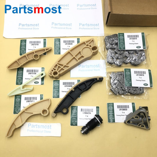 2.0 Diesel AJ200D Timing Chain Guide arm kit for RR Sport Velar Evoque LR073755 756 761 120540 124262 084294 138833 132675 32676