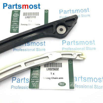 ذراع توجيه سلسلة التوقيت عمود مرفقي موتر ترس لسيارة لاند روفر LR2 إيفوك RRS جاكوار 2.0 لتر 16 فولت LR025000 263 632 264 LR095137
