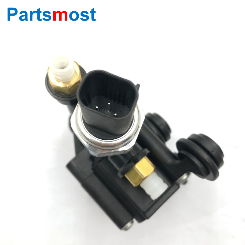 OEM febi AIR SUSPENSION TRANSFER RELIEF VALVE BLOCK OF RESERVOIR FOR LAND ROVER DISCOVERY LR3 LR4 RANGE ROVER SPORT RVH000046 RVH500070