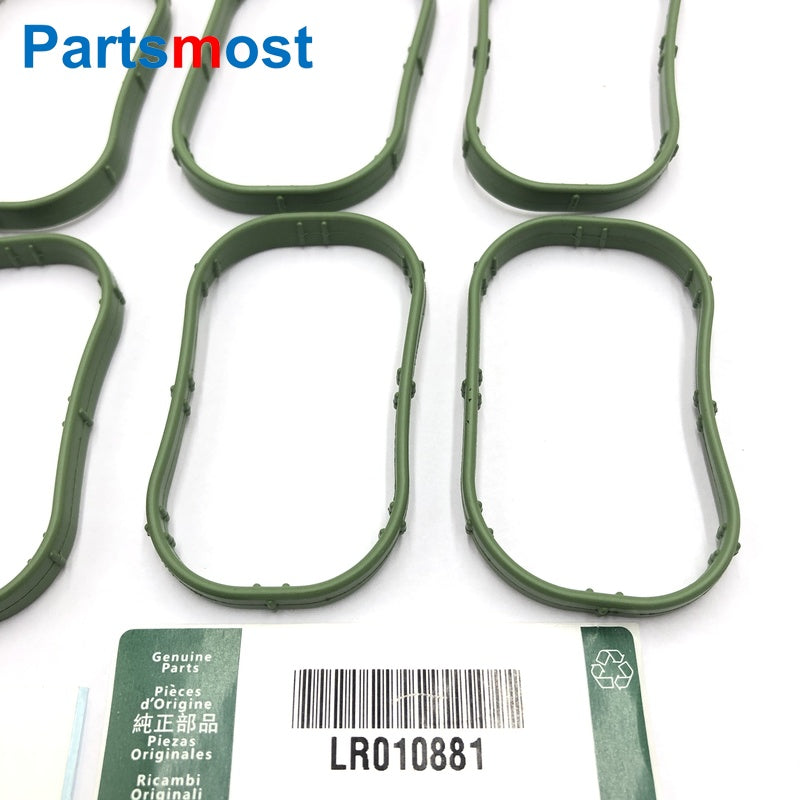 8PCS OF INTAKE MANIFOLD GASKETS FOR 5.0L V8 PETROL LAND ROVER DISCOVERY 4 RANGE ROVER RR SPORT JAGUAR XK XF XJ AJ811713 LR010881