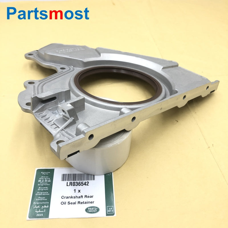 CRANKSHAFT REAR RETAINER & OIL SEAL FOR 2.7 3.0 DIESEL LAND ROVER DISCOVERY 3 4 RANGE ROVER SPORT VELAR JAGUAR 1316115 LR036542