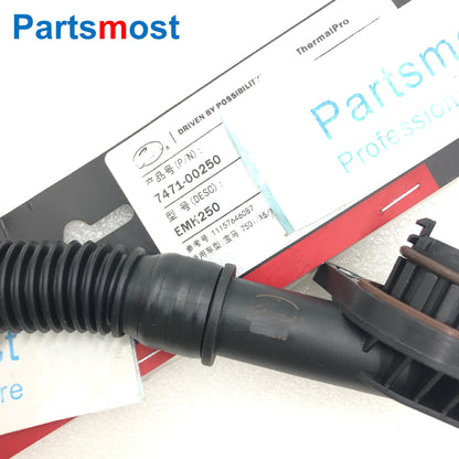 CRANKCASE VENT BREATHER HOSE KIT FOR BMW X5 X6 50iX 750i 750Li 750iX 750LiX 11157646086 11157646087 OR 11157575640 11157575641