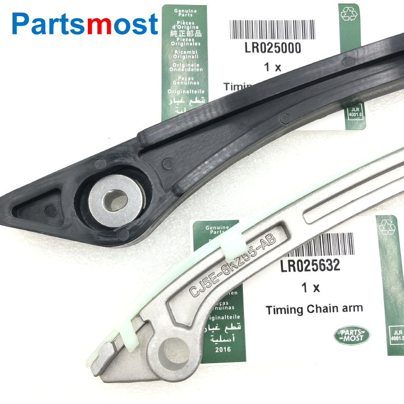 ذراع توجيه سلسلة التوقيت عمود مرفقي موتر ترس لسيارة لاند روفر LR2 إيفوك RRS جاكوار 2.0 لتر 16 فولت LR025000 263 632 264 LR095137