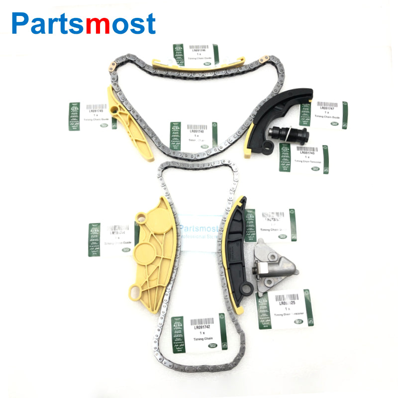 2.0T Petrol Timing Chain Guide Tensioner kit for Discovery Sport Evoque Velar LR091740 742 743 744 745 746 747 LR073760 LR093825