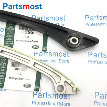 ذراع توجيه سلسلة التوقيت عمود مرفقي موتر ترس لسيارة لاند روفر LR2 إيفوك RRS جاكوار 2.0 لتر 16 فولت LR025000 263 632 264 LR095137