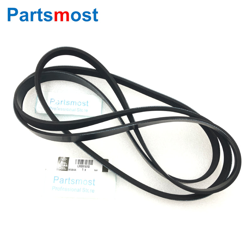 3.0 V6 PETROL ENGINE DRIVE BELT FOR LAND ROVER DISCOVERY V L462 RANGE ROVER VELAR JAGUAR XJ F-TYPE XE XF F-PACE T2H3354 LR091610