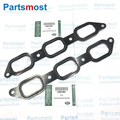 3.0L V6 PETROL INTAKE MANIFOLD GASKET FOR LR4 RANGE ROVER 13- RR SPORT 14- NEW DISCOVERY VELAR JAGUAR XJ XE XF C2Z17249 LR041681